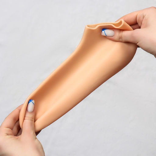 Носочки для педикюра, силиконовые, универсальный размер, 20.7×10 см