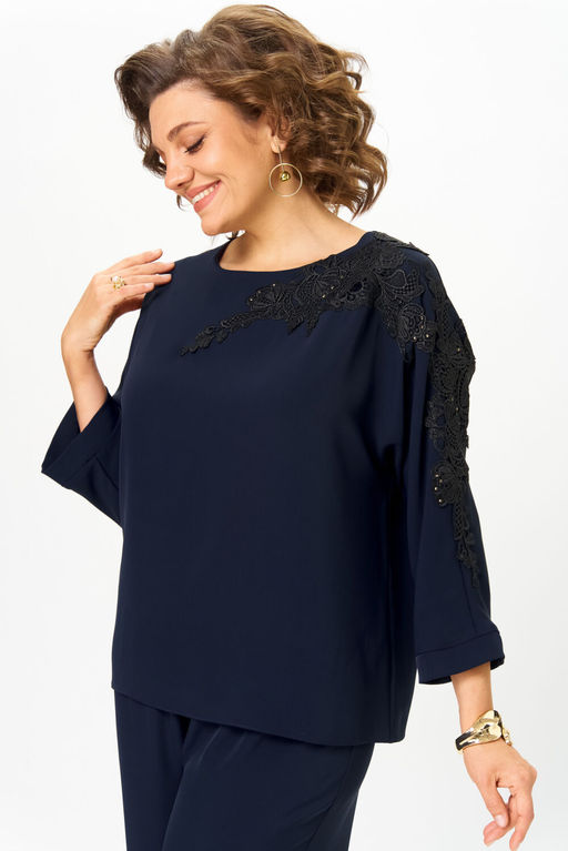 Блуза Rumoda 2277 синийдл. р.