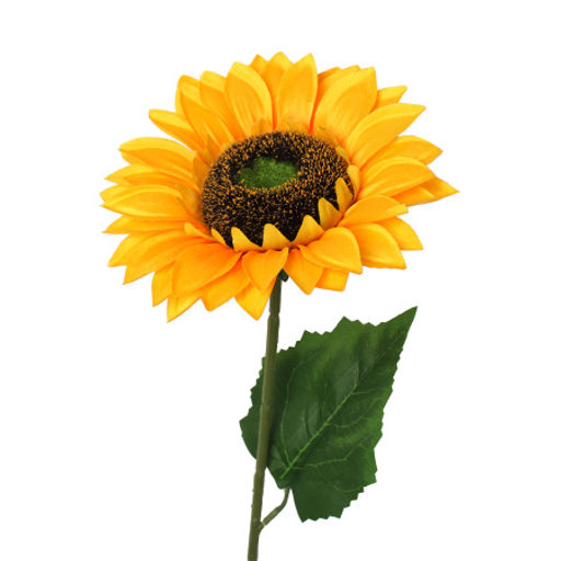 Цветок искусственный Подсолнух 70 см диаметр цветка 17 см / 149NA-47 /уп 4/200/600/ - Галеонтрейд фото 3