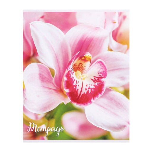 Набор тетрадей, 96 листов в клетку Calligrata "Цветы-1", серые листы, 4 штуки