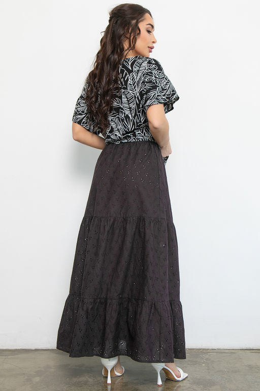 Юбка Муар (чёрный) - Эльза фото 3