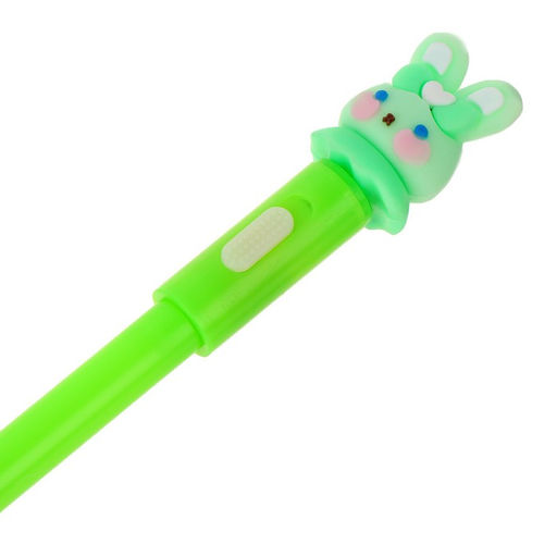 Цена за 12 шт. Ручка световая «Заинька», синие чернила, МИКС