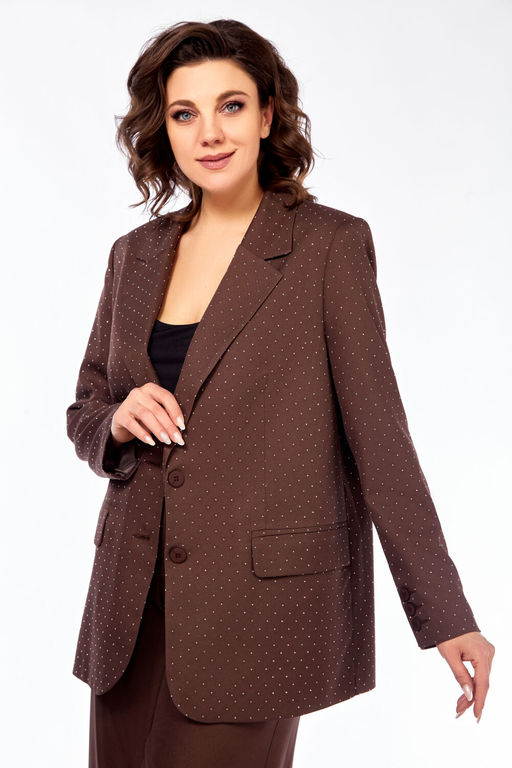 Костюм Olga Style С903 шоколад