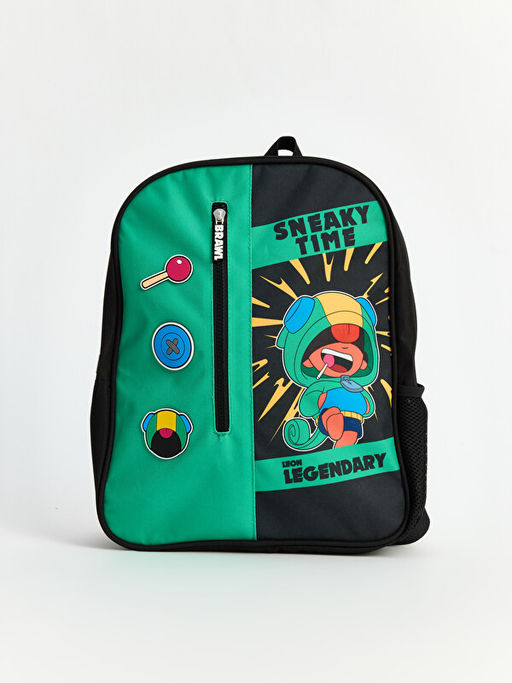 Brawl Stars Bask?l? Erkek ?ocuk S?rt ?antas?