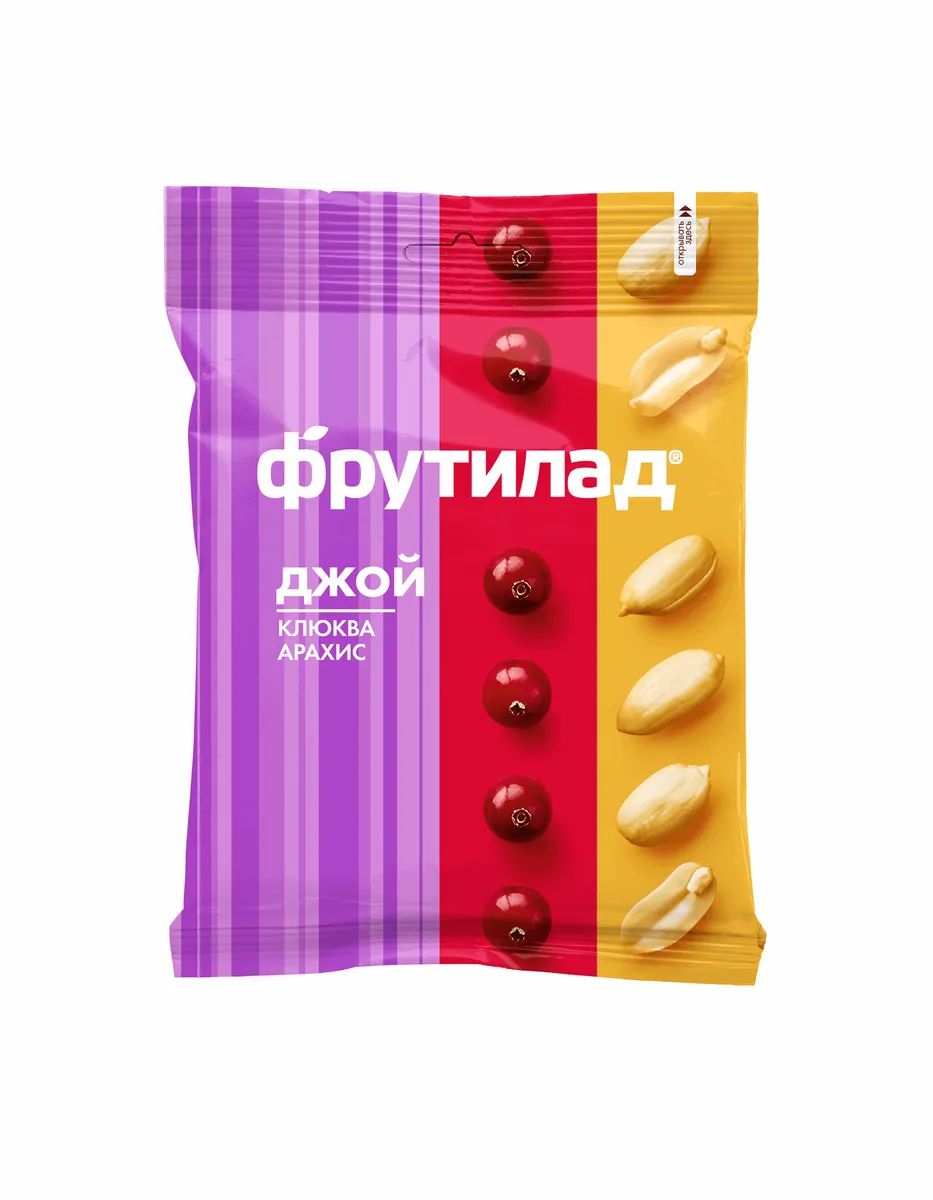 Цена за 2 шт. Смесь фруктово-ореховая «Фрути – ДЖОЙ» – 50г.