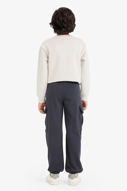 Kargo Cepli Jogger Fit Pantolon Erkek _ocuk - Defacto фото 4