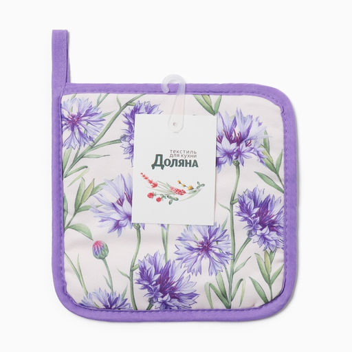 Прихватка Василек, 17?17 см, 100% п/э