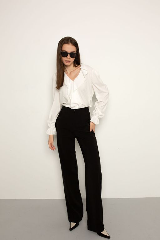 Блуза AURA 2055-176 молочный  фото 4