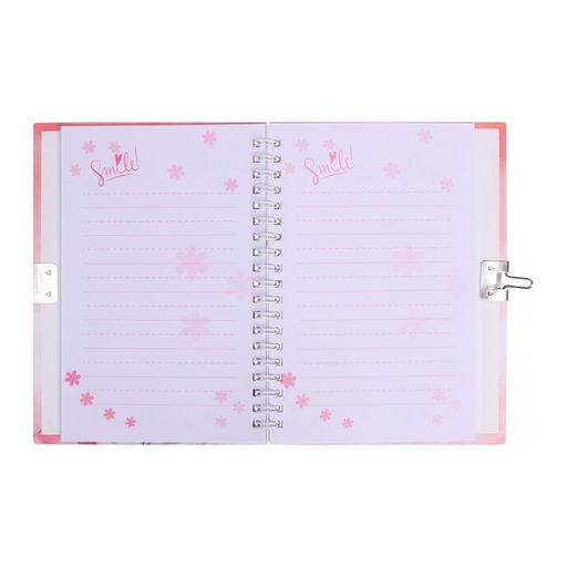 Записная книжка подарочная на замочке, А6, 45 листов, в линейку, Аниме - Calligrata фото 4