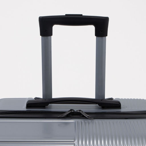 Чемодан малый 24 кодовый замок, цвет серебряный - Simaland фото 6