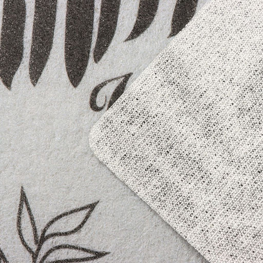 Коврик придверный Доляна Welcome home, 48×78 см, серый  фото 6