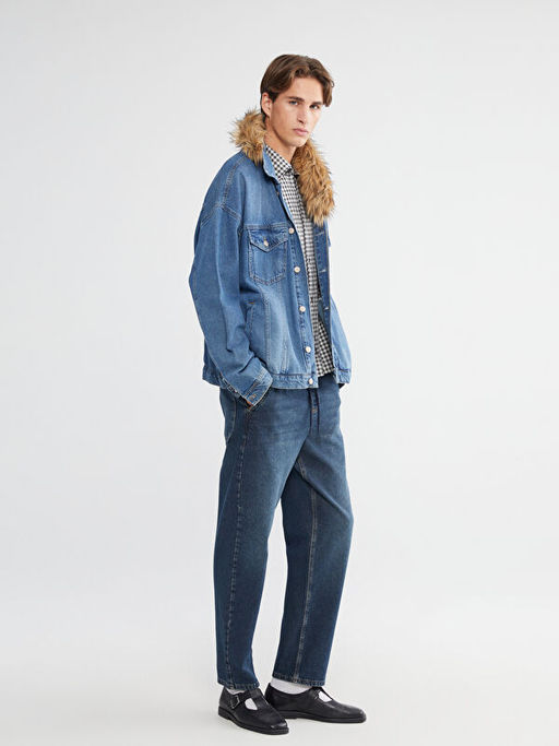 Baggy Fit Erkek Jean Pantolon