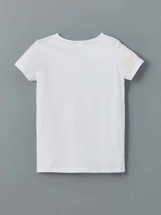 Bisiklet Yaka K?z ?ocuk ?ortlu Pijama Tak?m?