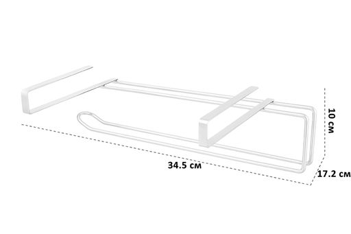 Держатель для бумажного полотенца 34,5*10*17,2 см Серебристый - Elan gallery фото 2