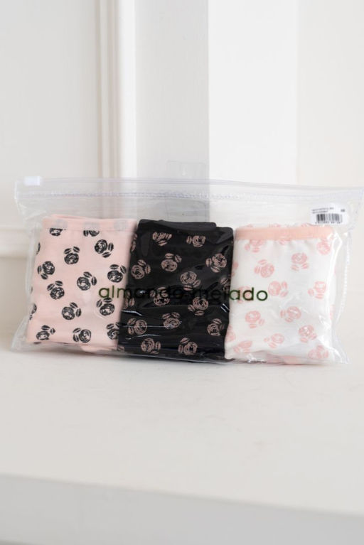 НАБОР ТРУСОВ ЖЕН. MINI SLIP (3 шт) арт. 1900W-40743.0L-S06 - Almando melado фото 5