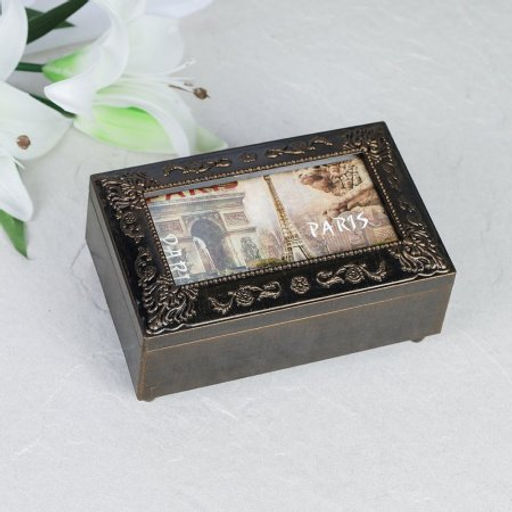 Шкатулка музыкальная / 63306B /уп 45/пластик - Галеонтрейд фото 4