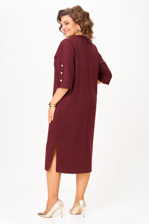 Платье Bonna Image 997/2 бордовый