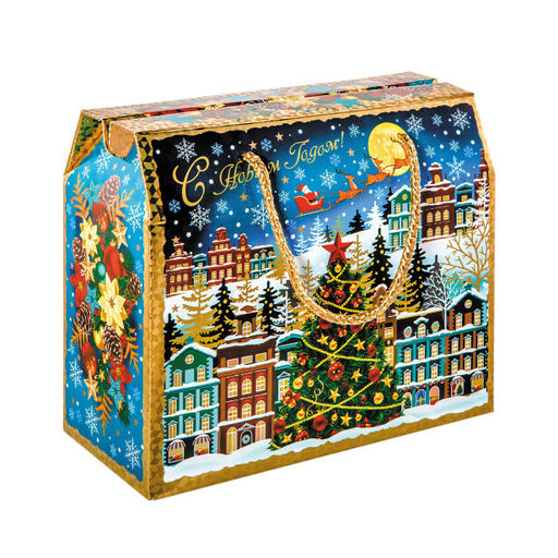 Сладкий новогодний подарок Городок