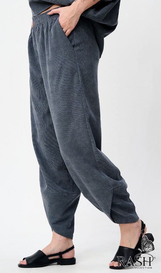 Костюм "Boho" микровельвет серый Цвет:как на фото