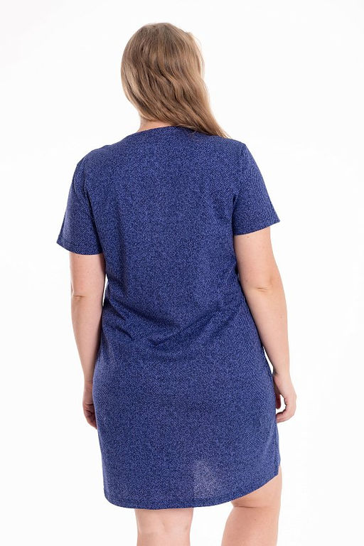 Халат М322107Пе синий - Елена фото 4