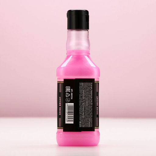 Гель для душа во флаконе виски Keep calm and think pink 250 мл, аромат сладкий вермут - Чистое счастье фото 6