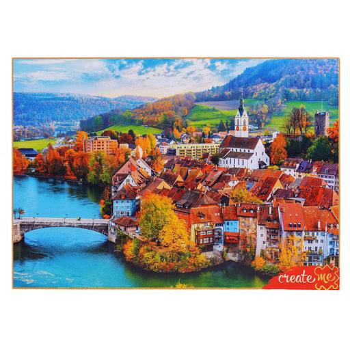 Наборы пазлов 2в1 (500+500) "Европейские виды"