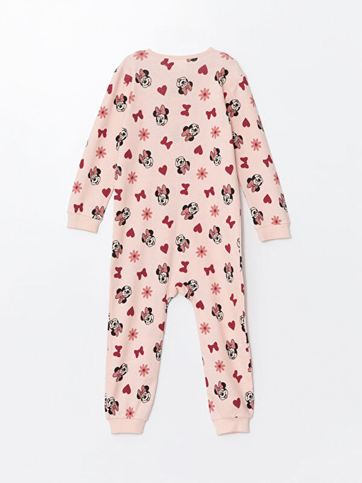 Uzun Kollu K?z Bebek Minnie Mouse Bask?l? Uyku Tulumu - Waikiki фото 2