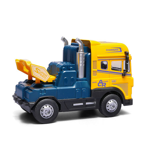 Машина "Трейлер" 1:24 (свет,звук) в коробке