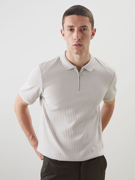 Polo Yaka Erkek Dokulu Ti??rt