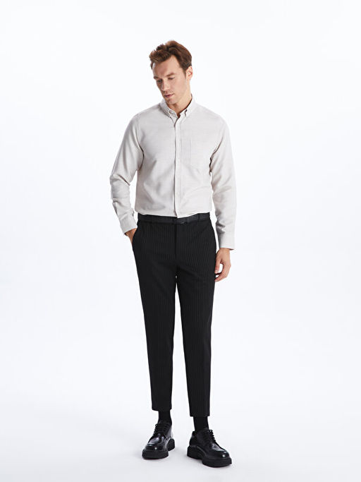 Regular Fit Uzun Kollu Arm?rl? Erkek G?mlek