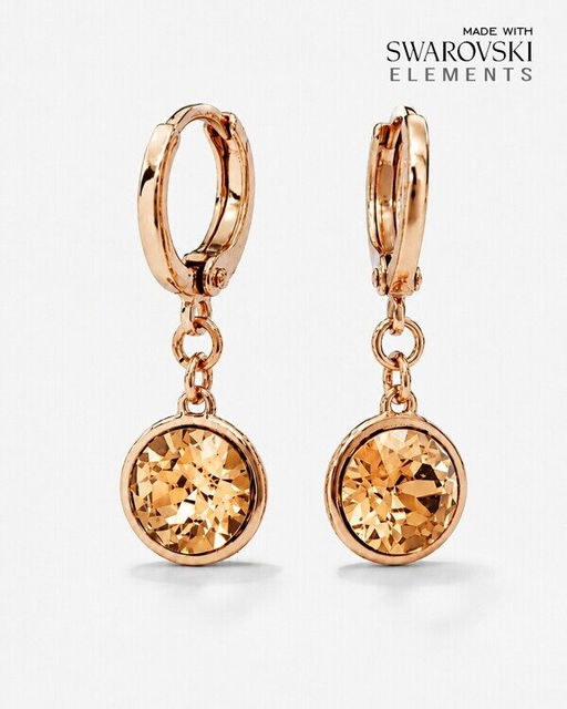 Серьги с кристаллами Swarovski