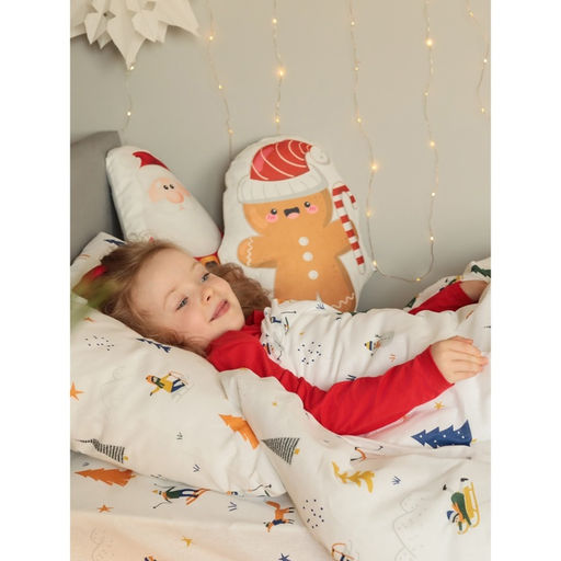 Постельное бельё 1.5-спальное «Этель» Happy skiers, бязь