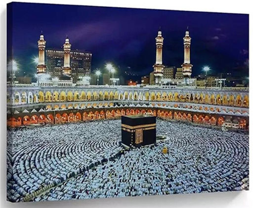 Алмазная мозаика на подрамнике 40x50 Мекка / MSL0567 /уп 30/полное заполнение