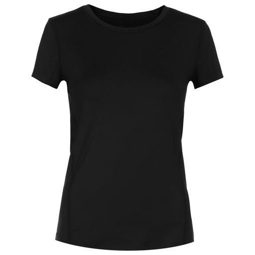 Футболка со вставками женская Resport, бифлекс, размер 42 (XS), чёрная