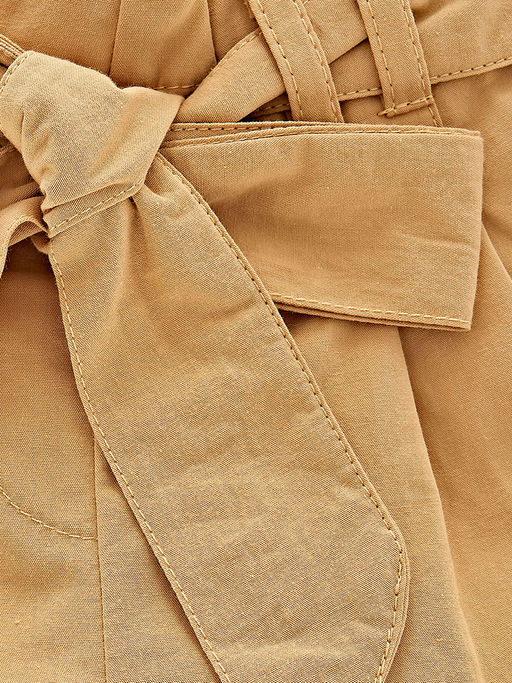 Шорты для девочки с поясом UD 4685 т.хаки - Mini maxi фото 9