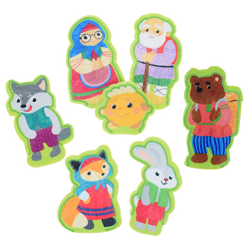 Пальчиковый кукольный театр "В гостях у сказки" (17 кукол)