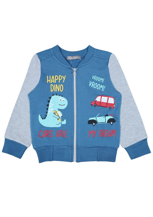 BK1376ВМ.С2 Бомбер для мальчика - Almond фото 2