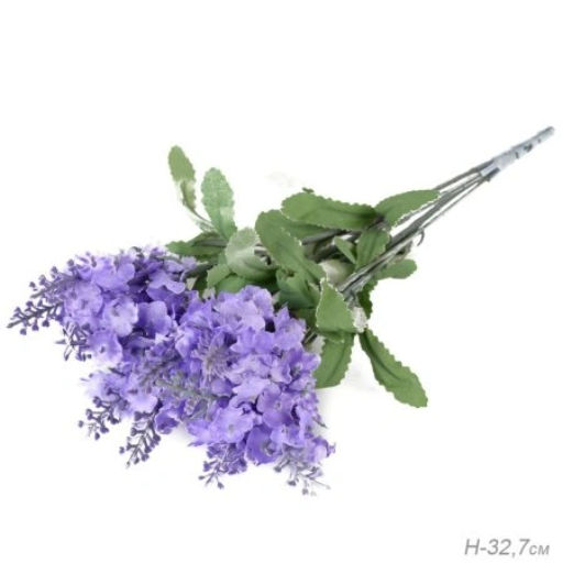 Цветок искусственный Лаванда 33 см / SY847 /уп 2/1200/ - Галеонтрейд фото 4