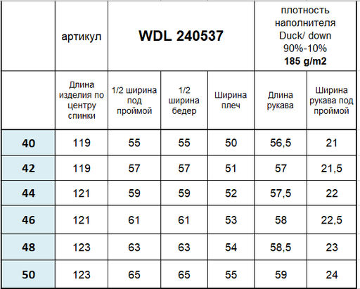 Conso/WDL 240537 - черный Пуховое пальто