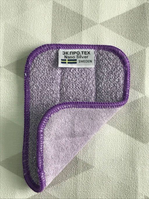 Спонж для посуды Кардинал - спонж для посуды усиленный природным полимером (с окантовкой) - Эк.про.tex фото 2