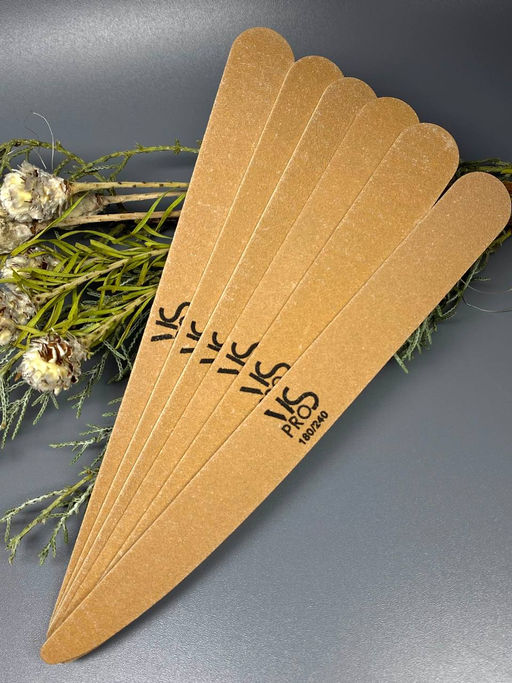 Набор пилок уникальной формы 180/240 гритт (10 шт)