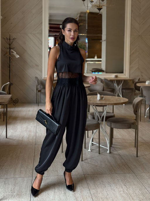 Брюки AURA 4184-164 чёрный