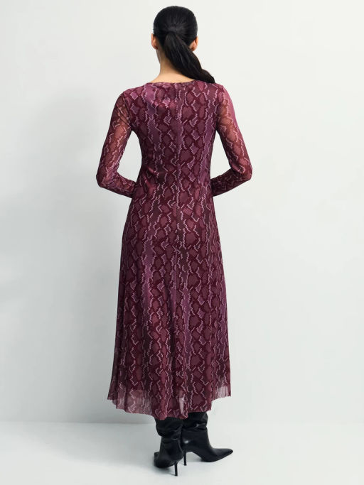 Платье миди с принтом / Zarina