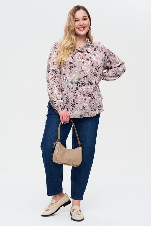 Блуза Восторг мультиколор - Intikoma фото 3