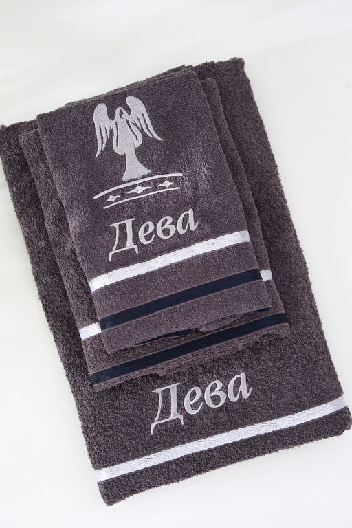 14418/10 Знаки зодиака полотенце махровое плотность 350гр