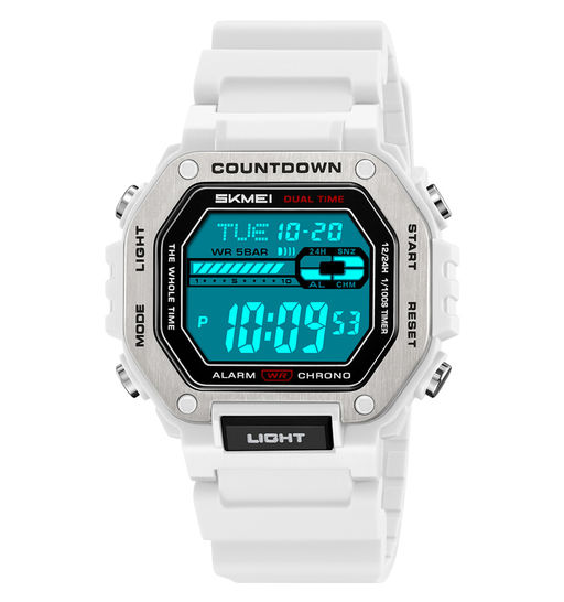 Часы наручные Skmei мужские электронные спортивные 2522white