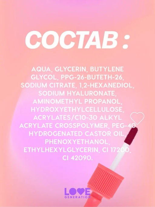 Love Generation Тинт для губ на водной основе Im Horny тон 03 винный  фото 11