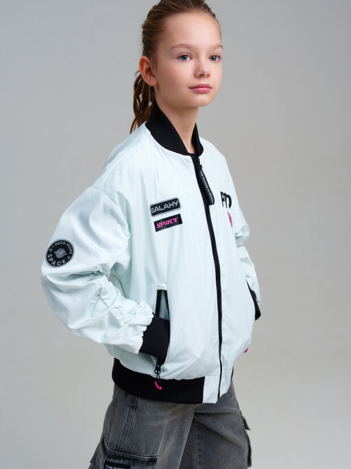 PlayToday / Ветровка-бомбер для девочки  фото 2