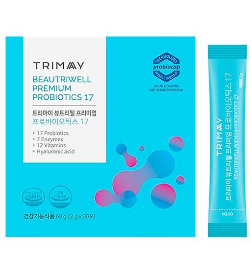 Биологическая активная добавка с пробиотиками, энзимами и витаминами TRIMAY BeautriWell Premium Prob