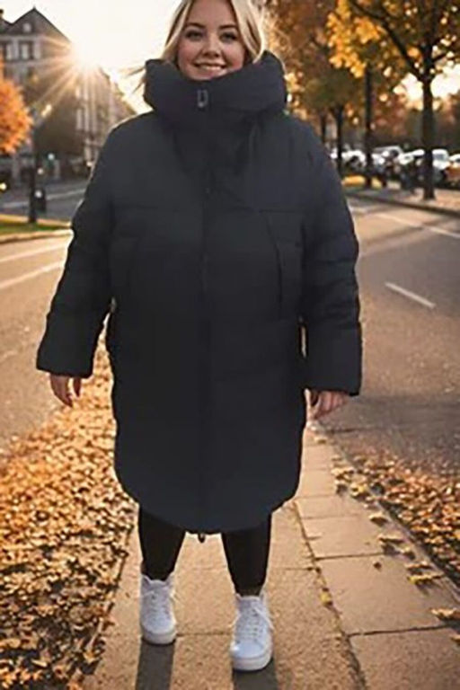 Пальто Luxury Moda 1400 черный